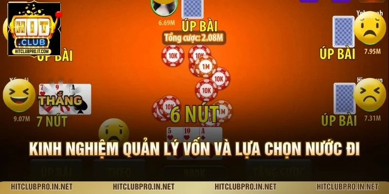 Liêng HitClub: Luật Chơi, Cách Tính Điểm Và Chiến Thuật 4 Kinh nghiệm quản lý vốn và lựa chọn nước đi