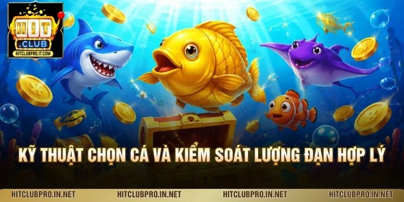 Kỹ thuật chọn cá và kiểm soát lượng đạn hợp lý