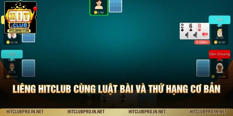 Liêng HitClub: Luật Chơi, Cách Tính Điểm Và Chiến Thuật 2 Liêng HitClub cùng luật bài và thứ hạng cơ bản